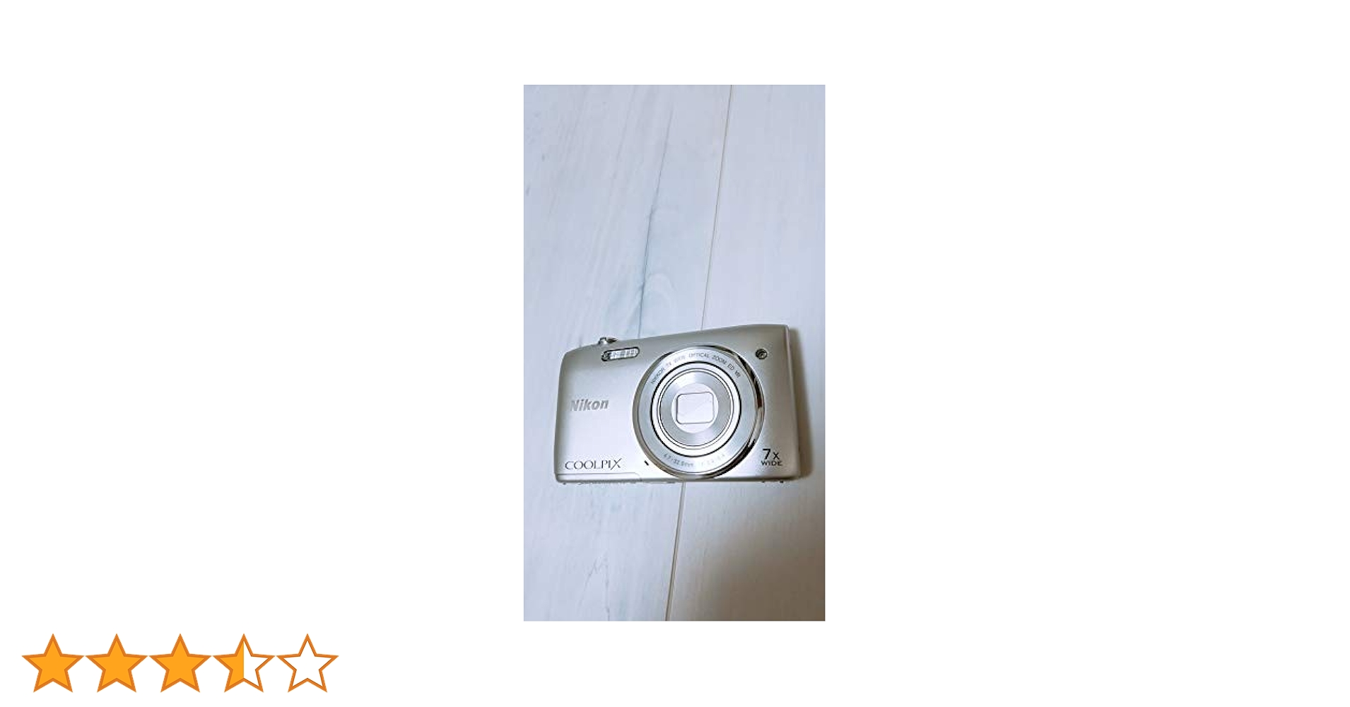 4308 Nikon COOLPIX S3500 シルバー デジカメ Amazon | Nikon デジタルカメラ COOLPIX S3500 光学7倍ズーム